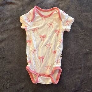 Kyte BABY Pink Bow Bodysuit